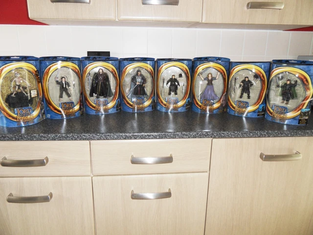 8 LOTR's The Return of the King Toybiz Figures Dolls BNIB