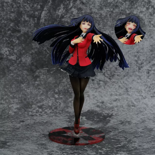  LKCOZSM LKCOZSM22cm Japanese Kakegurui Anime Figure Jabami  Yumeko Action Figure Kakegurui Uniform Jabami Yumeko Figurine Collection  Model Doll Gift Collection Ornaments Action Doll PVC Model Toy : Toys &  Games