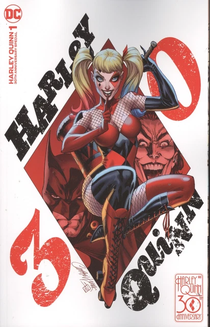 Harley Quinn 30Th Anniversary Special #1 Cover B J Scott Campbell Variant Vf/Nm