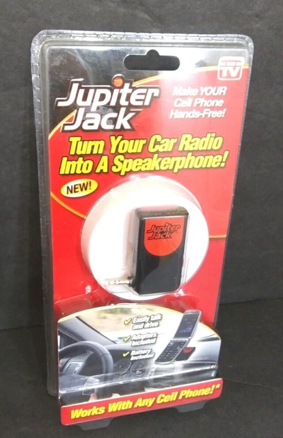TeleBrands Jupiter Jack Turn Car Radio Into A Speakerphone Through Cell Phone