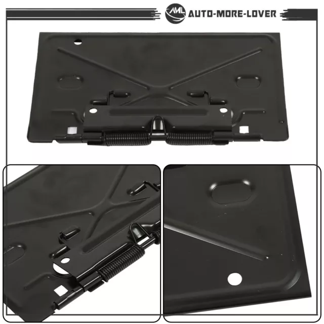 For Chevelle Impala Caprice 1968-1972 Black License Plate Tag Bracket Rear