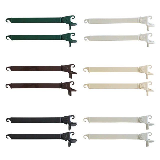 SYEYCW 20 Pezzi Picchetti per Tenda in Plastica, Picchetti Tende Esterno, Gancio per Pali da Campeggio Giallo, Riutilizzabili Picchetti da Campeggio, per Campeggio, Giardino, Spiaggia
