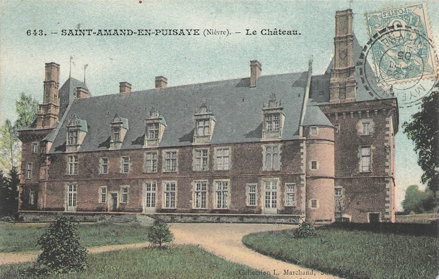 58 - nievre - Saint-Amand-en-Puisaye ( environs de Cosne ) 71598