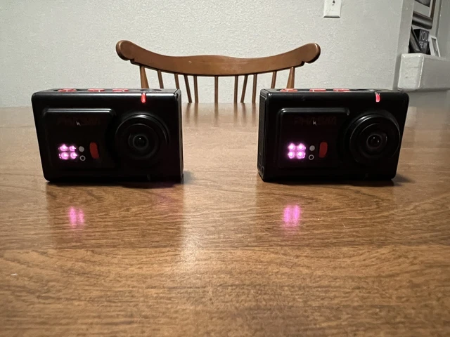 Two 4k Phasm Cams, Accessories, Backpack, Rechargeable Battery Packs