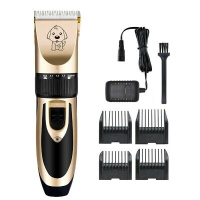 Pet Dog Cat Clippers Grooming Hair Trimmer Groomer Shaver Razor Quiet Clipper US