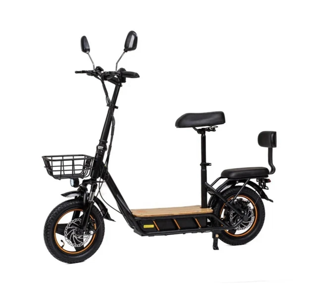 Trottinette électrique KuKirin C1 Pro - 500W, 48V 26Ah, 100 Km Autonomie, Pneus 14", Pliable - 4