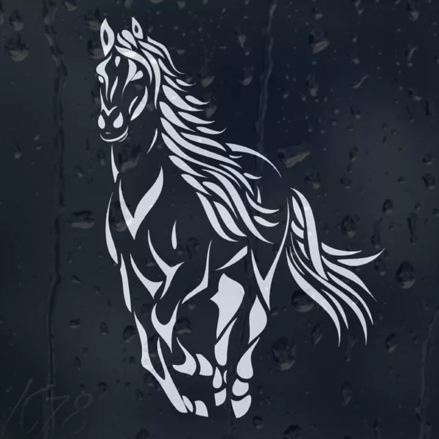 Horse Car Decal Vinyl Sticker For Window Panel Bumper