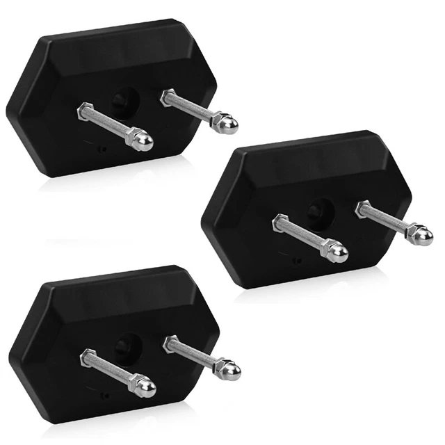 3 Packs Wall Mount Skateboard Holder Skateboard Hanger for Skateboard Deck P4L1
