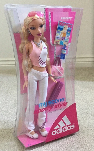 MY SCENE BARBIE Sporty Style ADIDAS Kennedy Yoga Doll BNIB Vintage £225 ...
