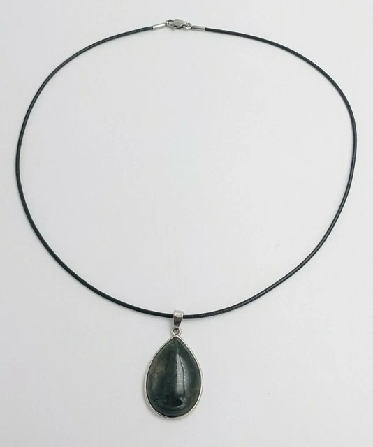 Pendentif Goutte En Pierre Sodalite Bleue - Collier Ou Pendentif Seul - Neuf Avec étiquettes, Thème Chakra