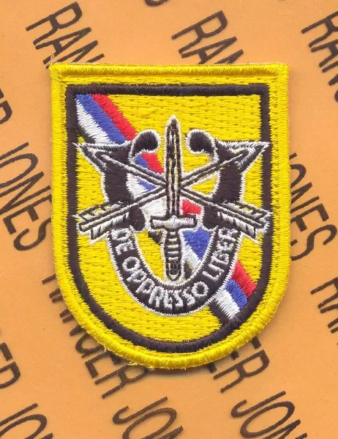 1st Special Forces Group Airborne SFGA 39th Det Korea beret flash patch c/e B