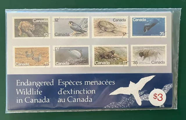 1981 - Canada - Endangered Wildlife Thematic Collection - SEALED PACKAGE - MNH