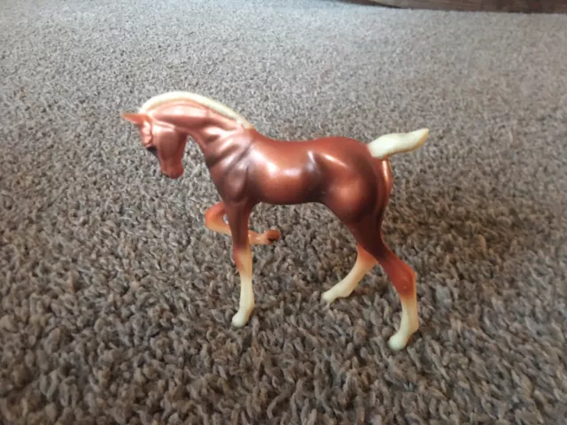 Hartland Plastics Morgan Copper Chestnut Foal 4” 1960s
