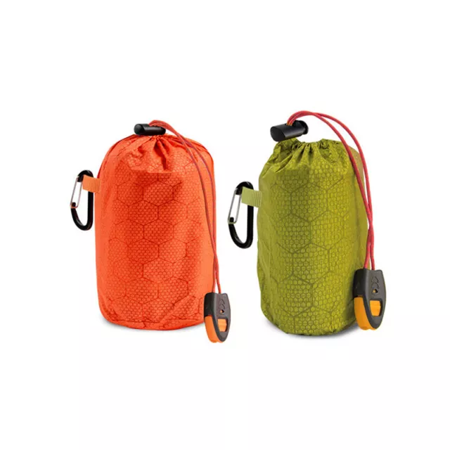 Portable Waterproof Emergency Survival Sleeping Bag Outdoor Edc Camping Gear h