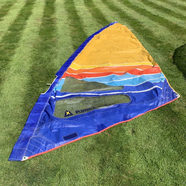 GAASTRA POWERHEAD VINTAGE windsurf sail 5.5 m in bag wind surfing £30.
