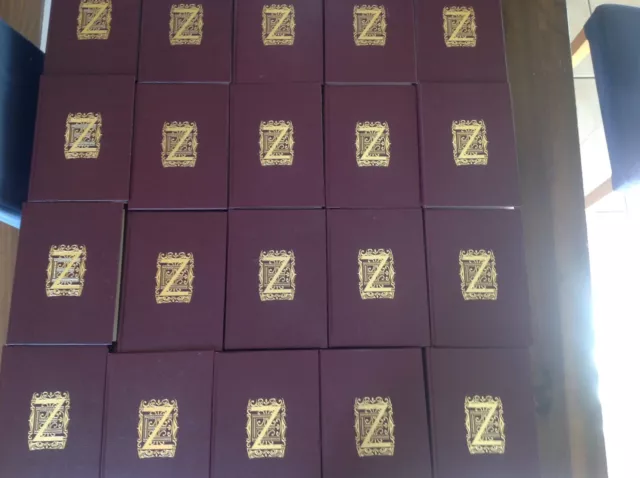 Emile Zola les rougon macquart collection complète et intégrale 20 volumes