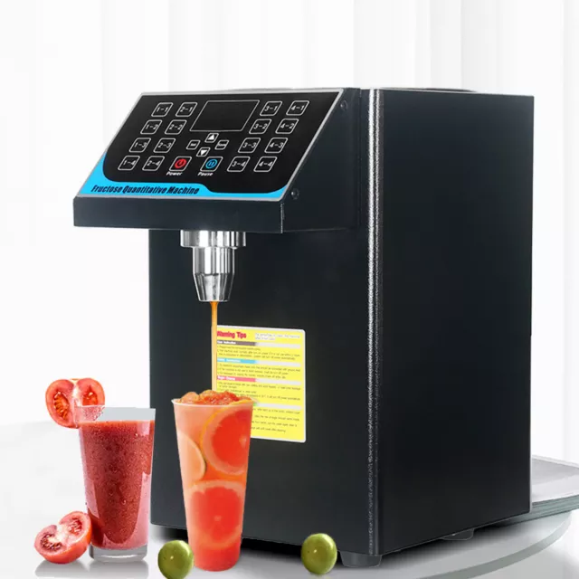 450W Bubble Tea Fructose Quantitative Machine 7,5 L Zucker Komlassenl Spender