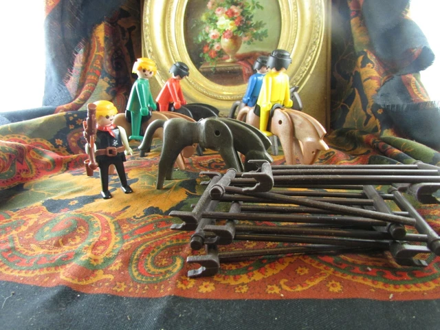 Jeu De Bascule Vintage Kenner - Figurine Cowboy à Cheval En Métal, équilibre, Année 1993, Occasion