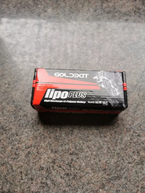 GolDBAT 6200mAh 80C Lipo Plus 2S 7,4 V 45,88 Wh Li-Polymer Akku mit hoher Entladung