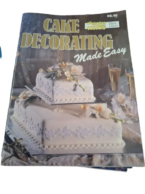 Womens Weekly Cake Decorating Made Easy recipes  cookbook