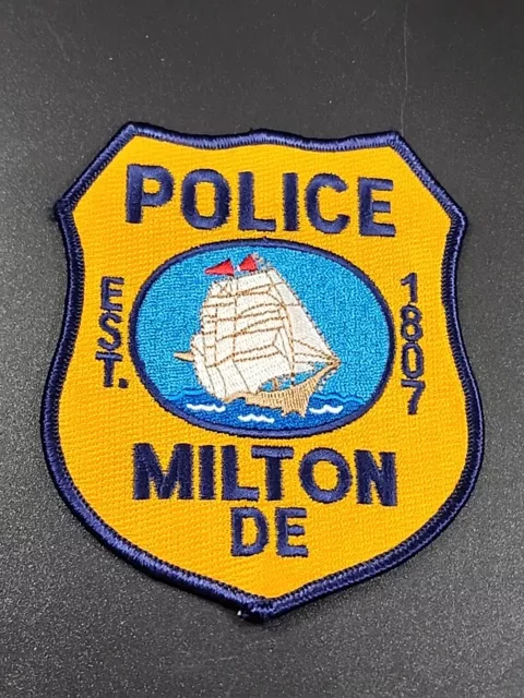 Delaware Milton Police Patch