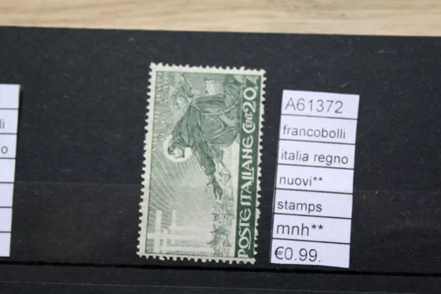 Francobolli Stamps Italia Regno Nuovi ** Mnh ** (A61372)