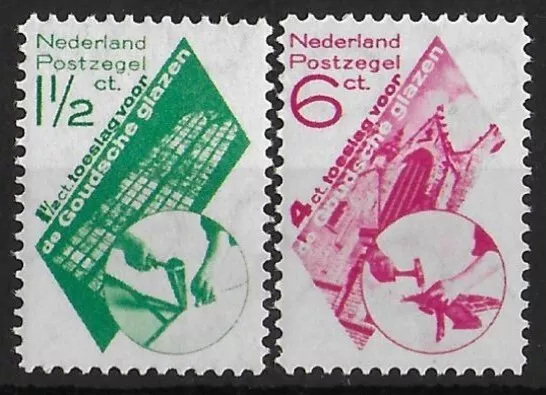 NETHERLANDS 1931 Mint NH Complete Set of 2 Stamps NVPH #238-239 CV €95 VF