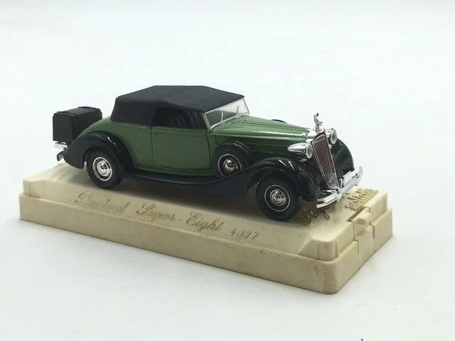 1/43 Solido Packard Super-Eight Vert 4037 Solido Âge D'or Livraison Domicile