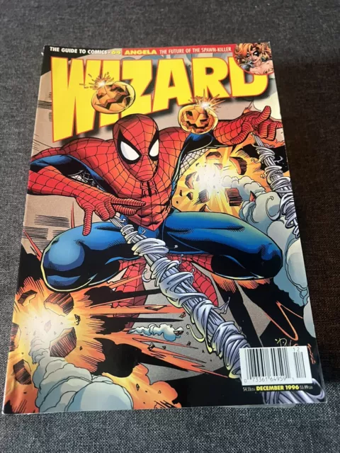 Wizard Comics Magazine Vol 1 No 64 Dec 1996 Spider Man Dark Knight Rob Liefeld