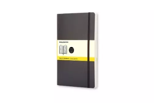 Moleskine Soft Cover Pocket Squared Notebook Black (Notebook) Moleskine Classic