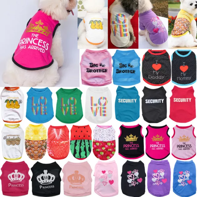 Pet Dog Clothes Puppy T Shirt Clothing For Small Dogs Puppy Chihuahua Vest Plaid