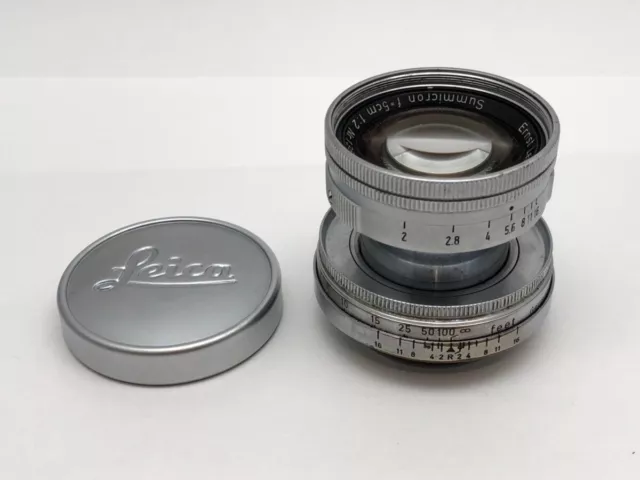 Leica Summicron L 50Mm F2 Collapsible Interchangeable Lens