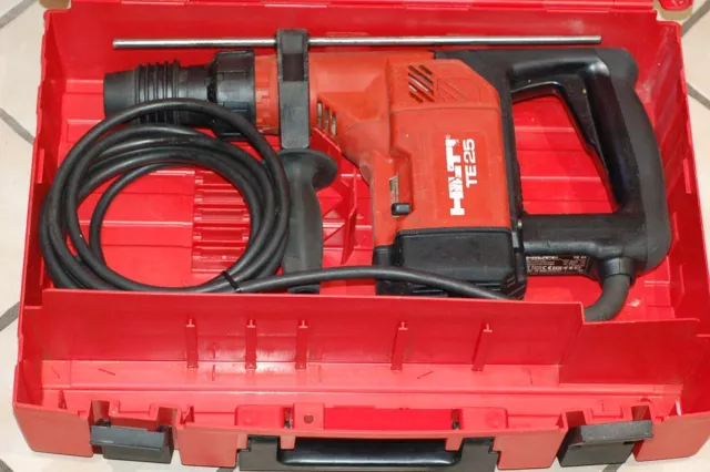 Hilti-TE25 Perforateur Dans Valise A-Zustand Bohrerkasette Garantie Facture