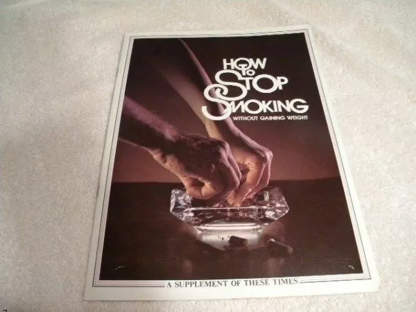 How To Stop Smoking Magazine Review & Herald Pub - Washington DC (graphic) 24 pg