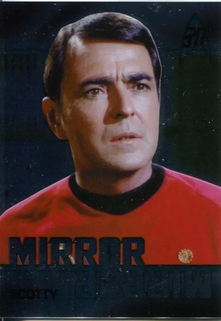 Star Trek 50th Anniversary Mirror Mirror Heroes Chase Card MM4 Scotty