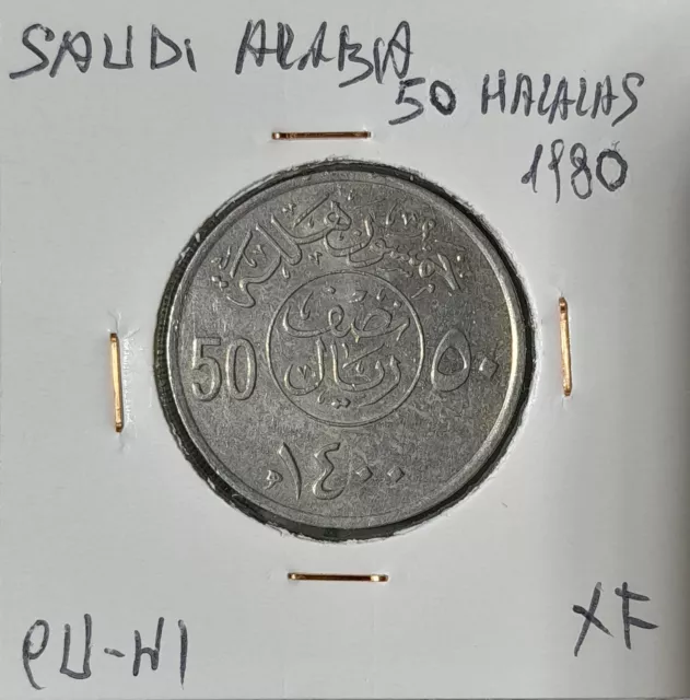 Arabia Saudita - Saudi Arabia 50 Halalas 1980 2