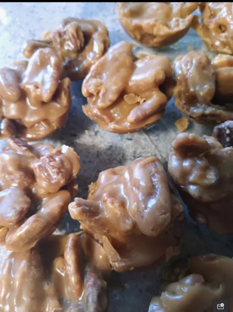 Baby Jack's Pralines Pecan Candy/Cookie. Sweet! Lot of 6. Fresh. Homemade!