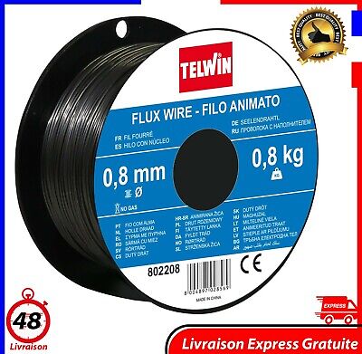 Telwin Bobine TELWIN Fil Animé 0,8mm pour Machines à Souder pas de Gaz 802208 802975 