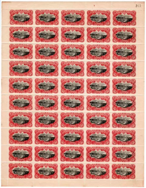 BELGISCH-KONGO 27 ** BOGEN = BELGIAN CONGO-CONGO BELGE Scott/Yvert #19mnh  sheet