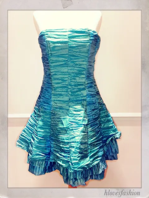 SONIC LONDON Blue Cinderella Princess Classic Prom Party Special Dress👗UK 8✨36