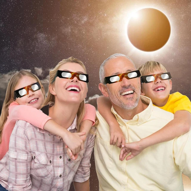 SOLAR ECLIPSE GLASSES Approved 2024 ISO 1231222015(E) & CE