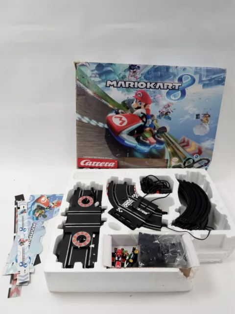 MarioKart Carrera GO!!! Racetrack with 2 Cars Slot Car Racing Toy