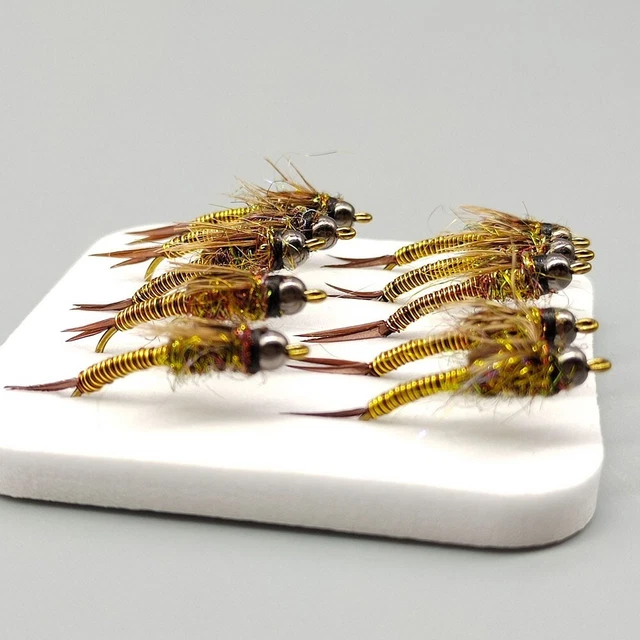 REALISTIC STONEFLY NYMPH Fly Fishing Lure Bait for Trout Bass Grayling