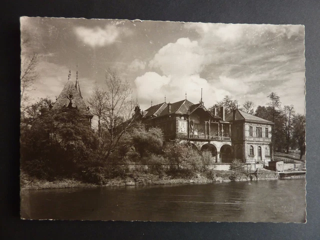 SARREGUEMINES Saargemund Moselle CPA 57 le casino des ffaienceries carte de 1950