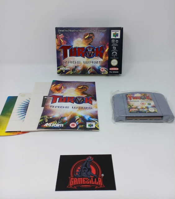 Turok Rage Wars - Nintendo 64 N64 Spiel - BLITZVERSAND