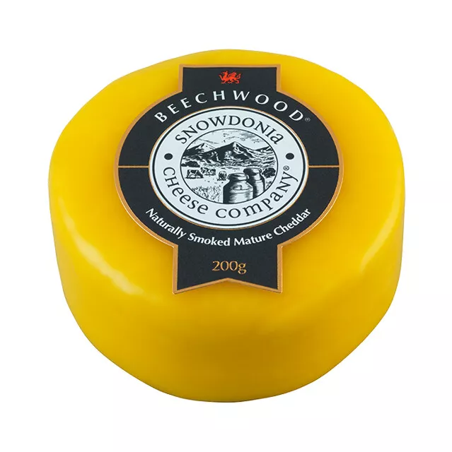 Snowdonia Cheese - Beechwood Smoked Cheddar 200g