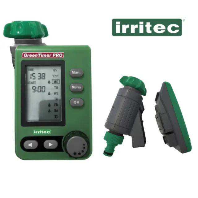 Centralina irrigazione programmatore timer a batteria da rubinetto 1 via Irritec