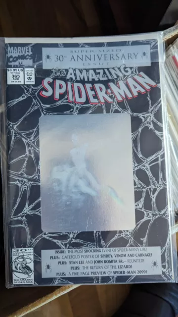 SPIDER-MAN (The Amazing) - Nein. 365 (August 1992) ~ USA 1. AUSGABE Hologramm Cover