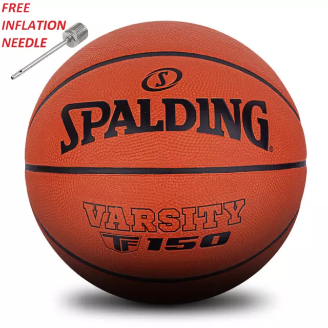 Spalding Varsity TF150 TF-150 Outdoor Tan Rubber Basketball w/ FREE SHIPPING