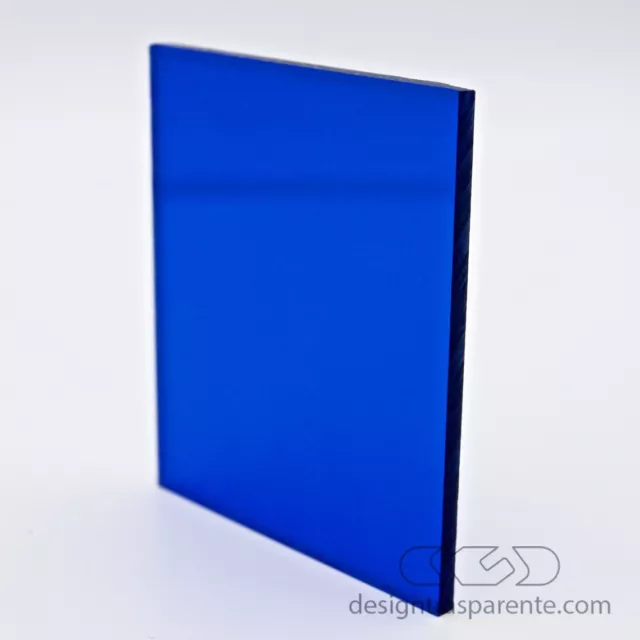 LASTRA PLEXIGLASS BLU trasparente spessore 3 mm pannelli in plex acridite  520 EUR 8,00 - PicClick IT